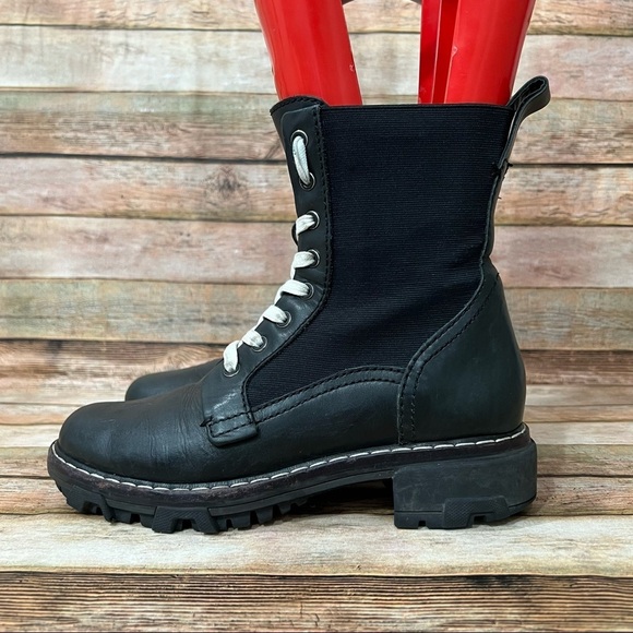 【RAG & BONE】Shiloh スエード コンバットブーツ Rag & Bone Black Shiloh Boots